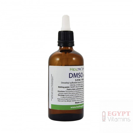 Heiltropfen NO ODOR DMSO – Dimethyl sulfoxide liquid (3.4 Oz – 100ml), Pharmaceutical grade, High purity