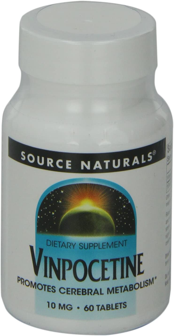 Source Naturals Vinpocetine 10mg - 60 Tablets