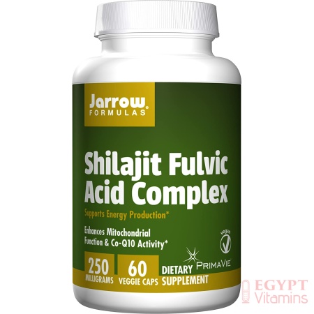 Jarrow Formulas, Shilajit Fulvic Acid Complex, 60 Veggie Capsشيلاجيت، مصدر طبيعى لحمض الفولفيك والمعادن النادرة ، 60 كبسولة