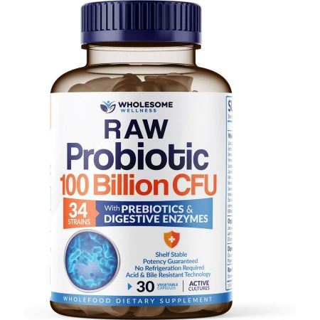probiotics, Oral Probiotics, Prebiotic, Organic Probiotics 100 Billion, Organic Probiotics