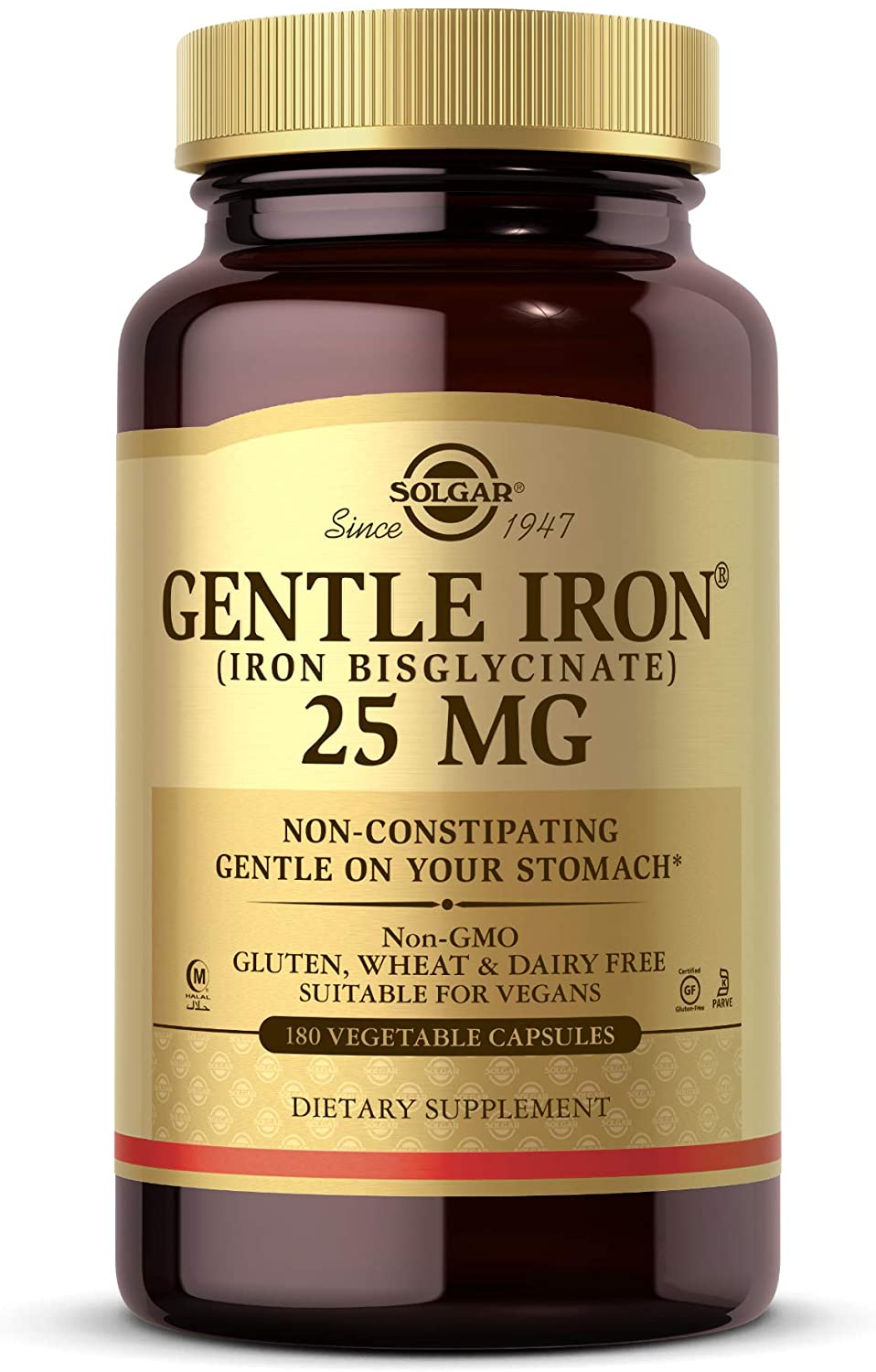 Solgar Gentle Iron | 180 Capsules