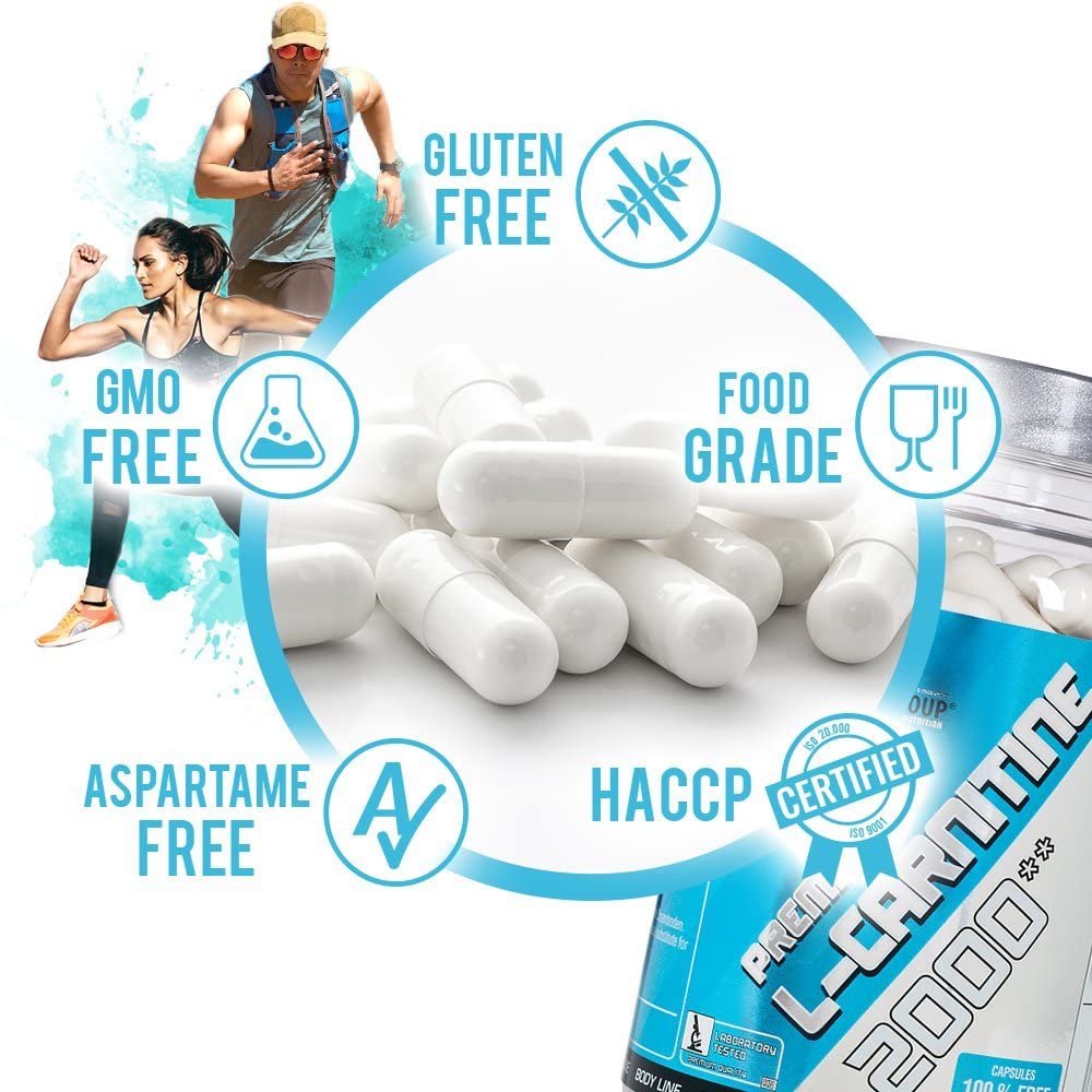 BWG Premium L-Carnitine 2000–3000 mg – 100 Capsules - Image 2