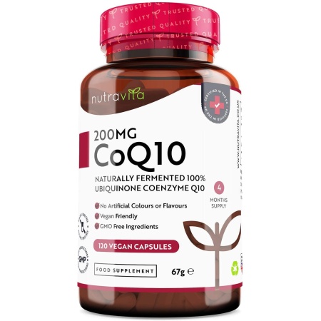 Nutravita, CoQ-10 200mg, 120 Capsules