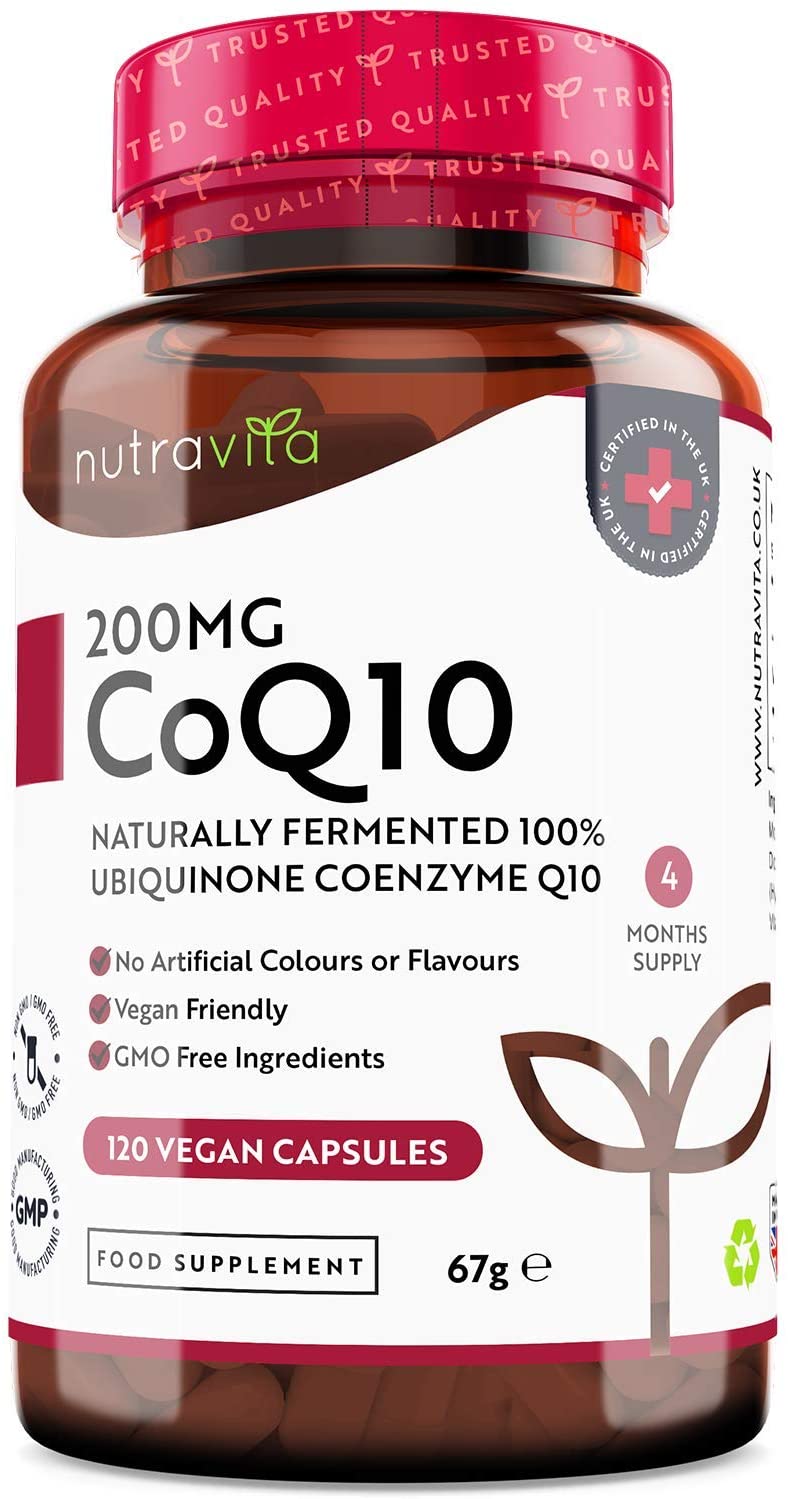 Nutravita, CoQ-10 200mg, 120 Capsules