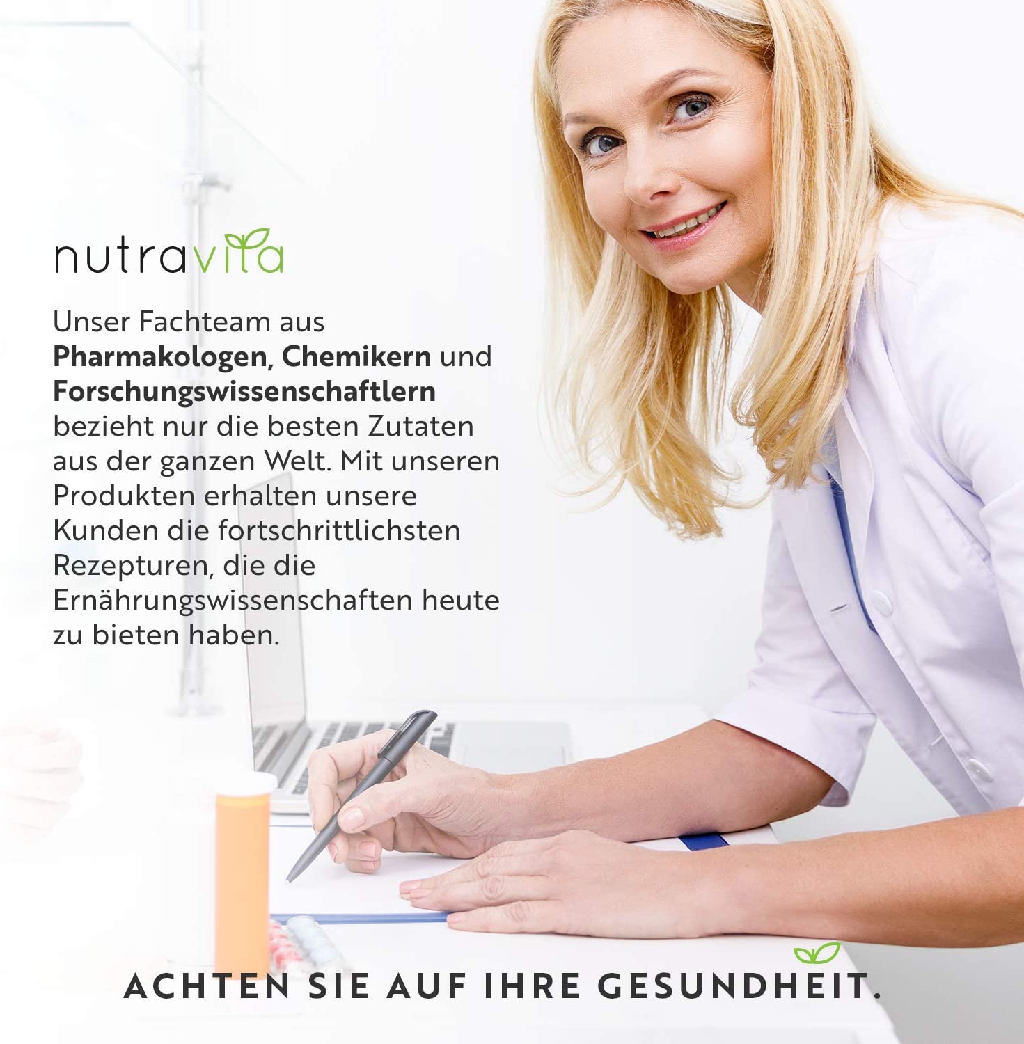 Nutravita Vitamin B12 500mcg - 365 tablets (1 year supply) of vegan methylcobalamin - tested and certified in Germany - helps reduce fatigue <BR/>فيتامين ب12 ، 500 ميكروجرام للحباية لصحة الجهاز العصبى وتقليل التعب 365 حباية - Image 9