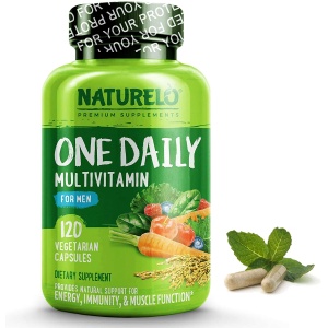 NATURELO, One Daily Multivitamin for Men, 120 Capsules