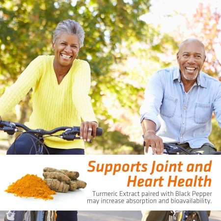 Nature's Nutrition Turmeric Curcumin with BioPerine - 240 Capsules