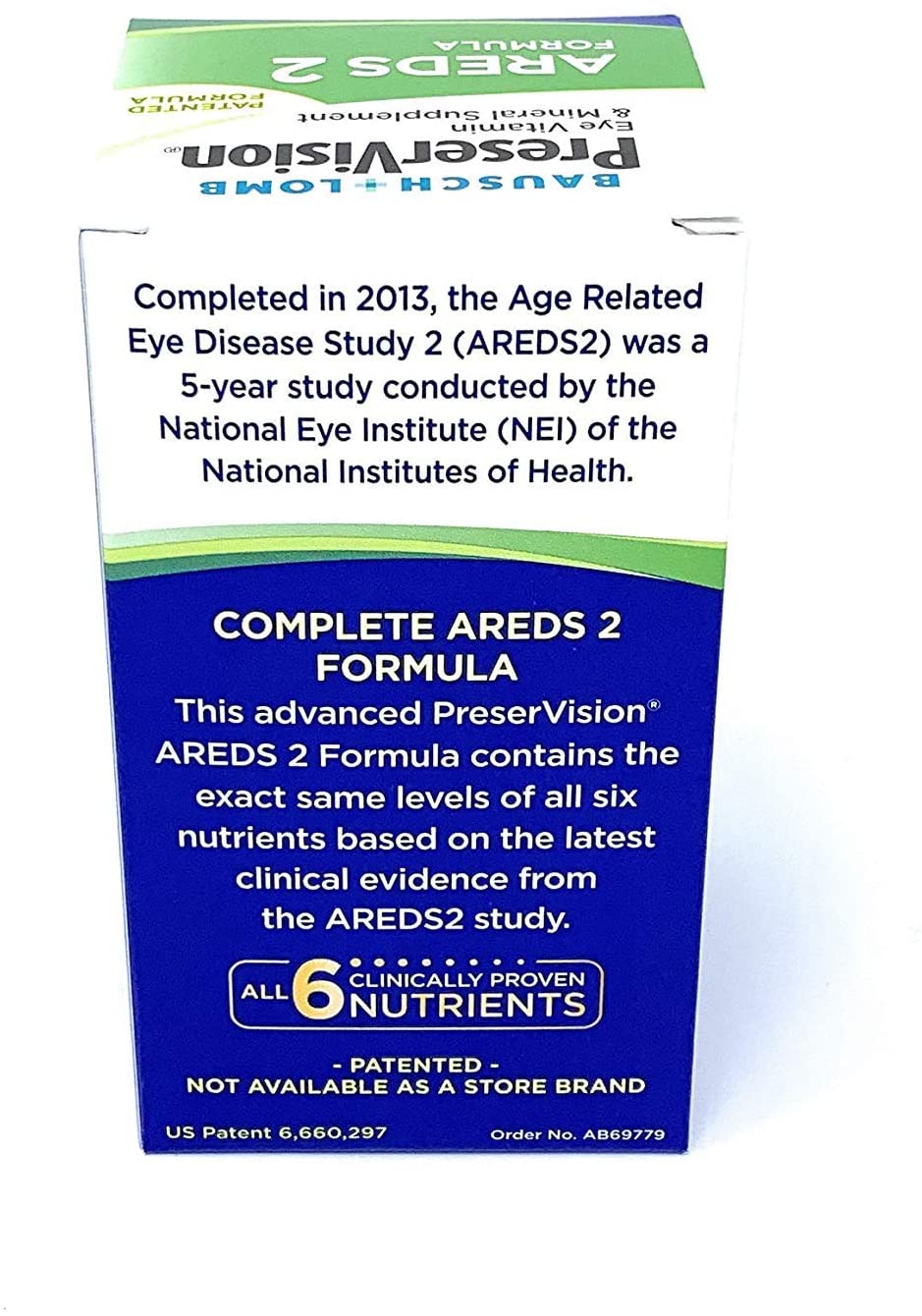 (Open Bottle) PreserVision AREDS 2 Eye Vitamin & Mineral Supplement (210 ct) with Lutein and Zeaxanthin, Soft Gels اريدس2 للعين فيتامينات ومعادن لصحة العين 210 سوفت جيل - Image 2