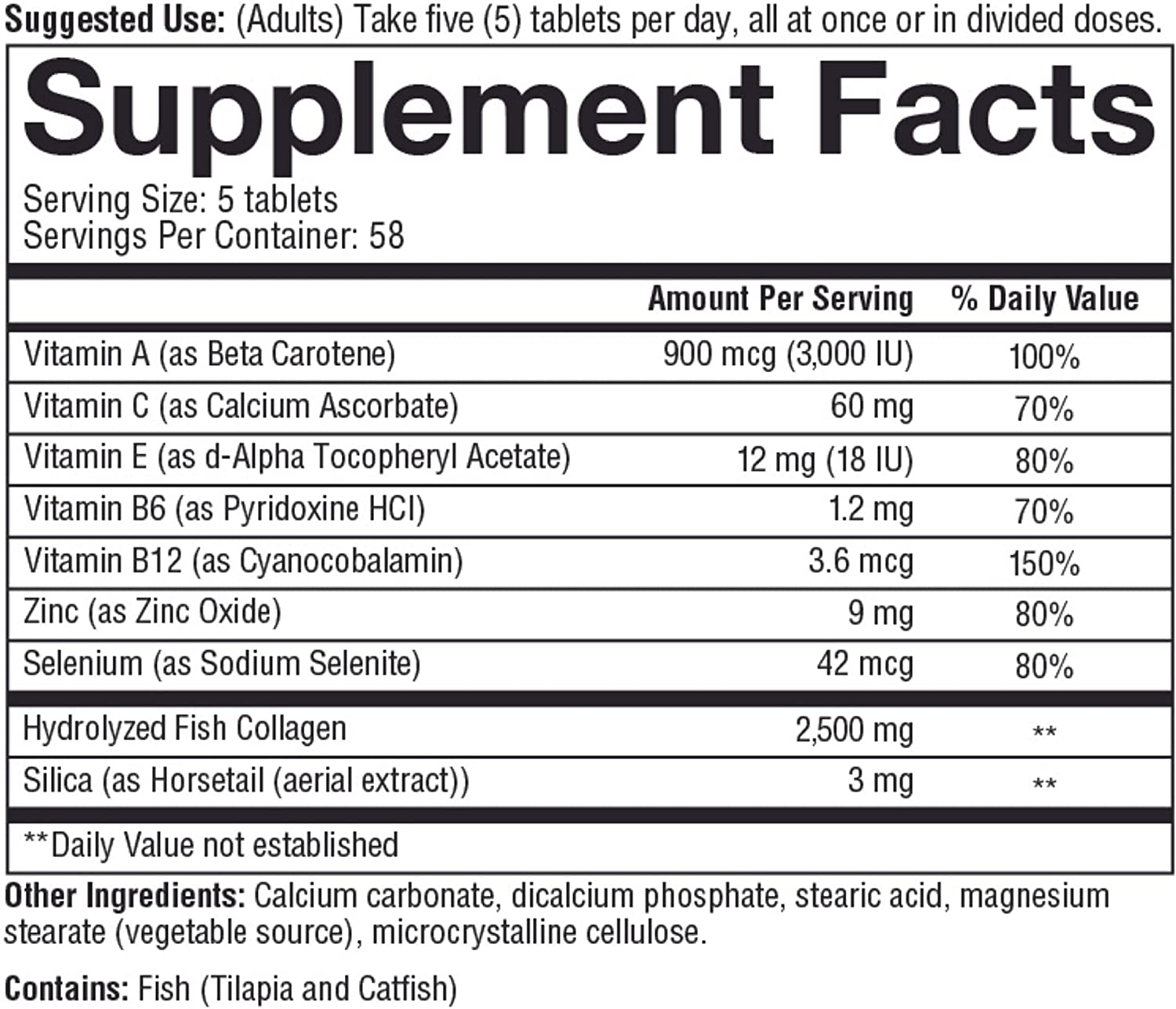 Youtheory Marine Collagen, 290 Count - Image 2