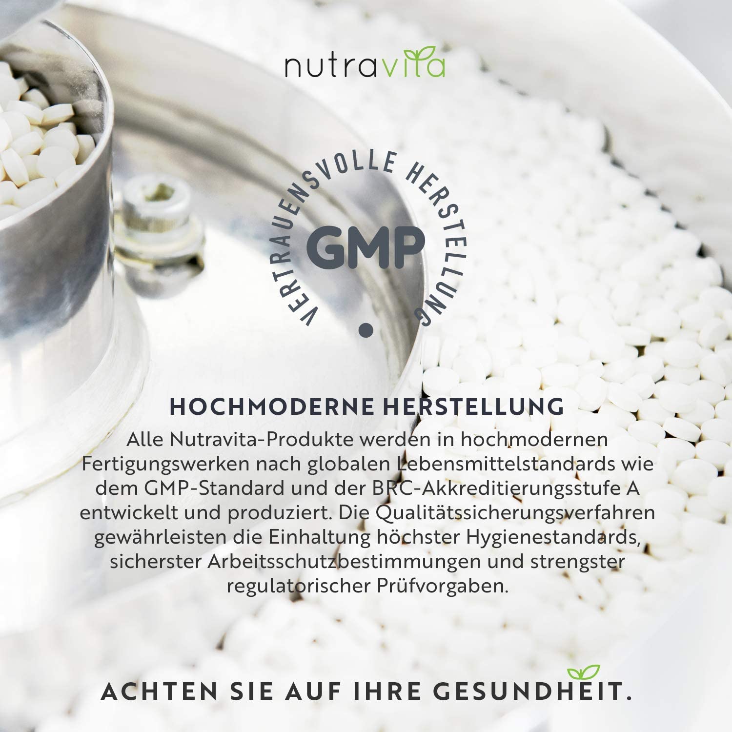 Nutravita Vitamin B12 500mcg - 365 tablets (1 year supply) of vegan methylcobalamin - tested and certified in Germany - helps reduce fatigue <BR/>فيتامين ب12 ، 500 ميكروجرام للحباية لصحة الجهاز العصبى وتقليل التعب 365 حباية - Image 6