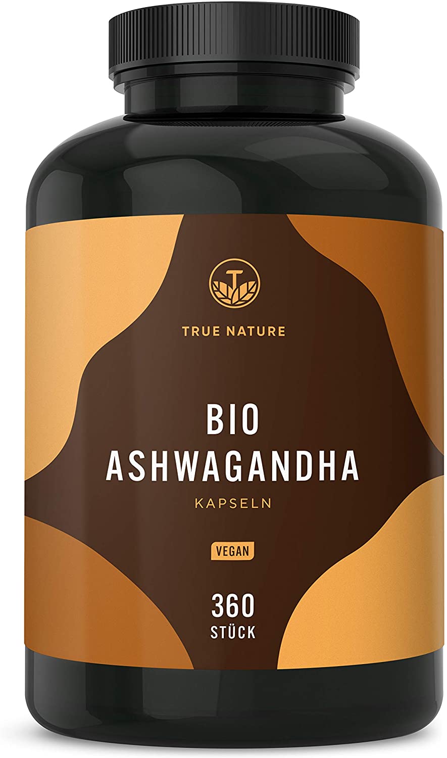 TRUE NATURE Organic Ashwagandha | 360 Capsules