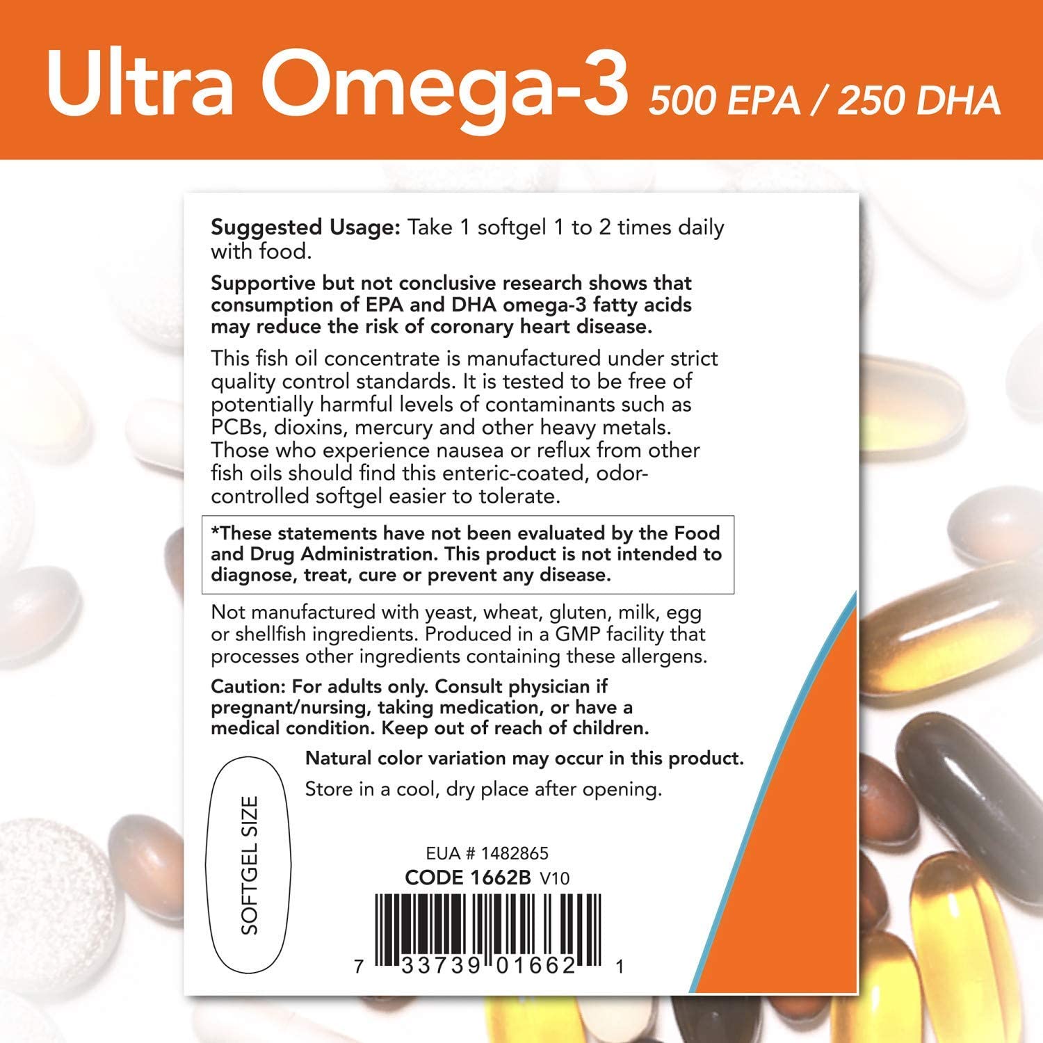 NOW Foods Supplements, Ultra Omega-3 |180 Softgels - Image 5
