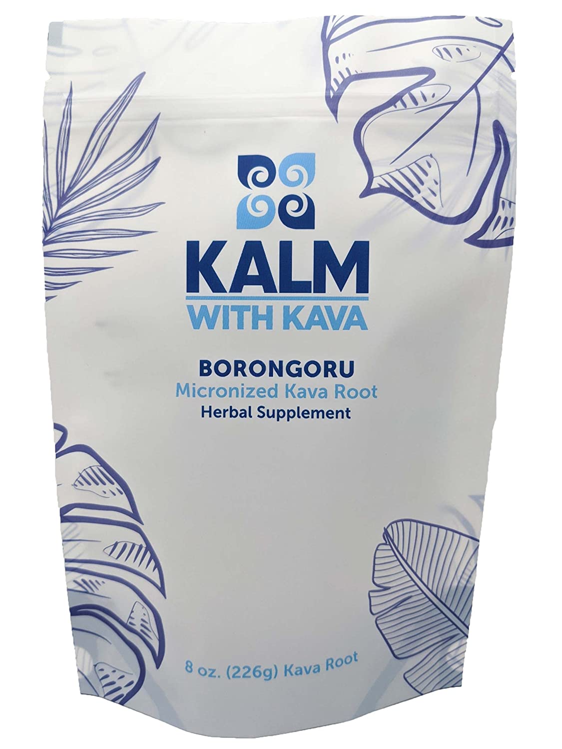 Kalm with Kava Borongoru Micronized Kava (8 oz)