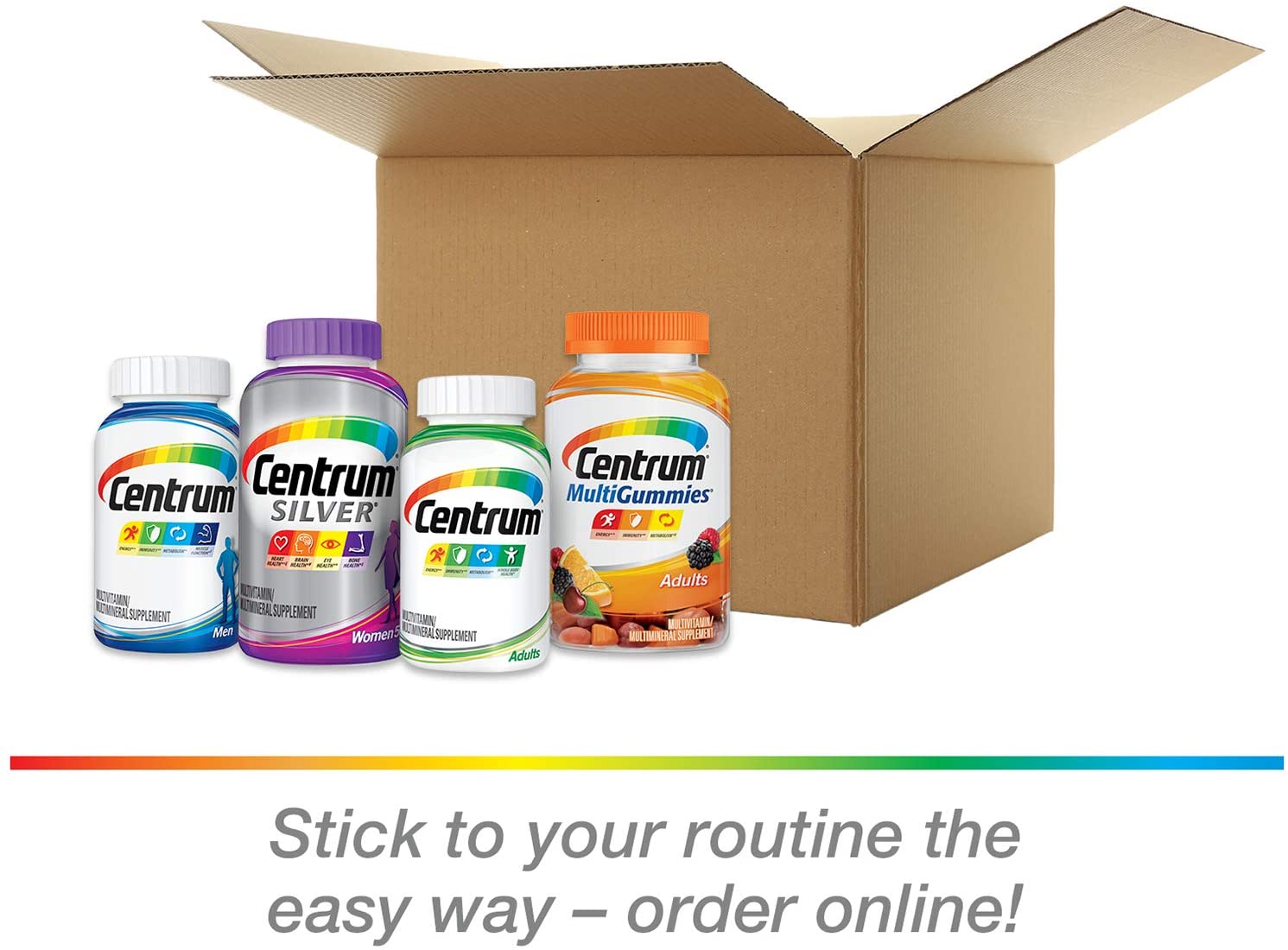 Centrum Silver Multivitamin for Women 50 Plus, Multivitamin/Multimineral Supplement with Vitamin D3 - 200 Tablets - Image 6
