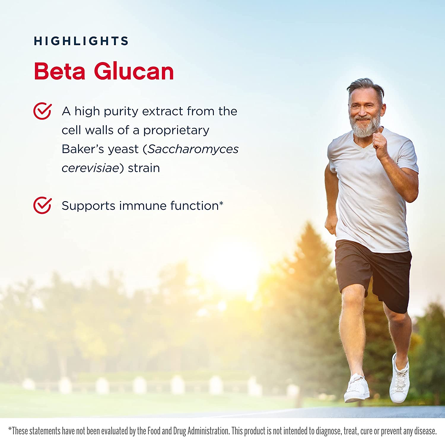 Jarrow Formulas Beta Glucan 250 mg - 60 Capsules - Immune Function Support - High-Purity Extract - Patented Preparation - 60 Servings جارو - بيتا جلوكان تركيز 250 مجم 60 كبسولة - Image 3