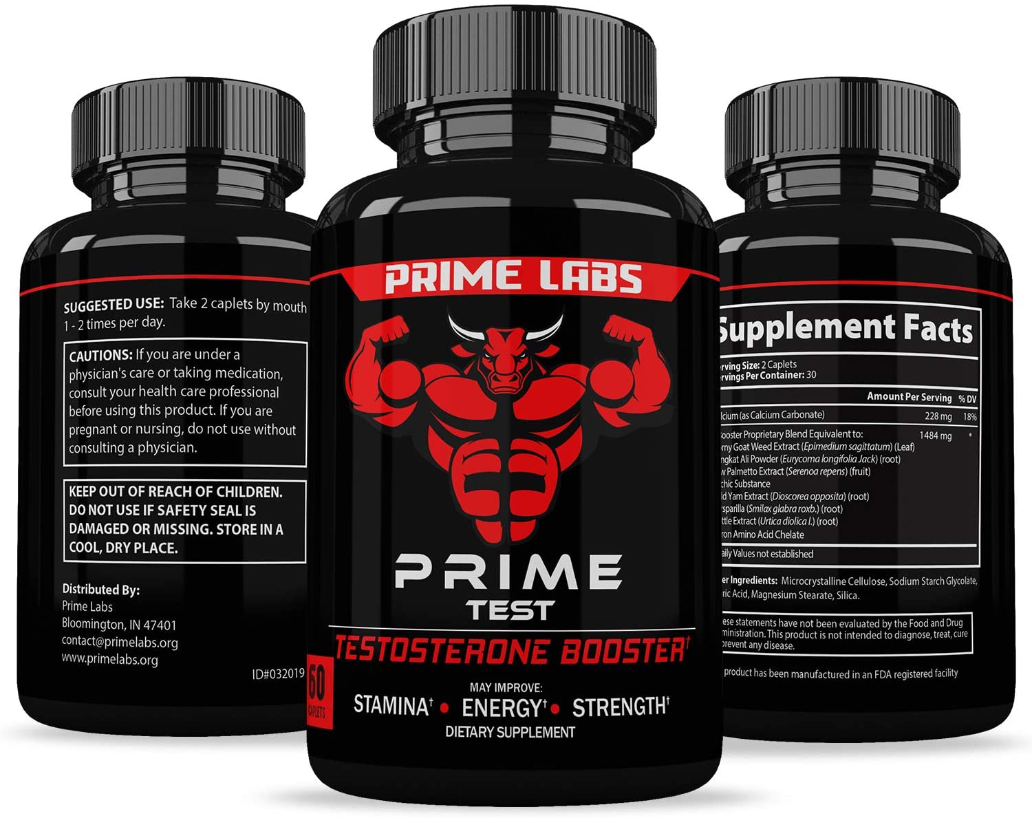 Prime Labs Men's Test Booster, 60 Capsules - Image 5