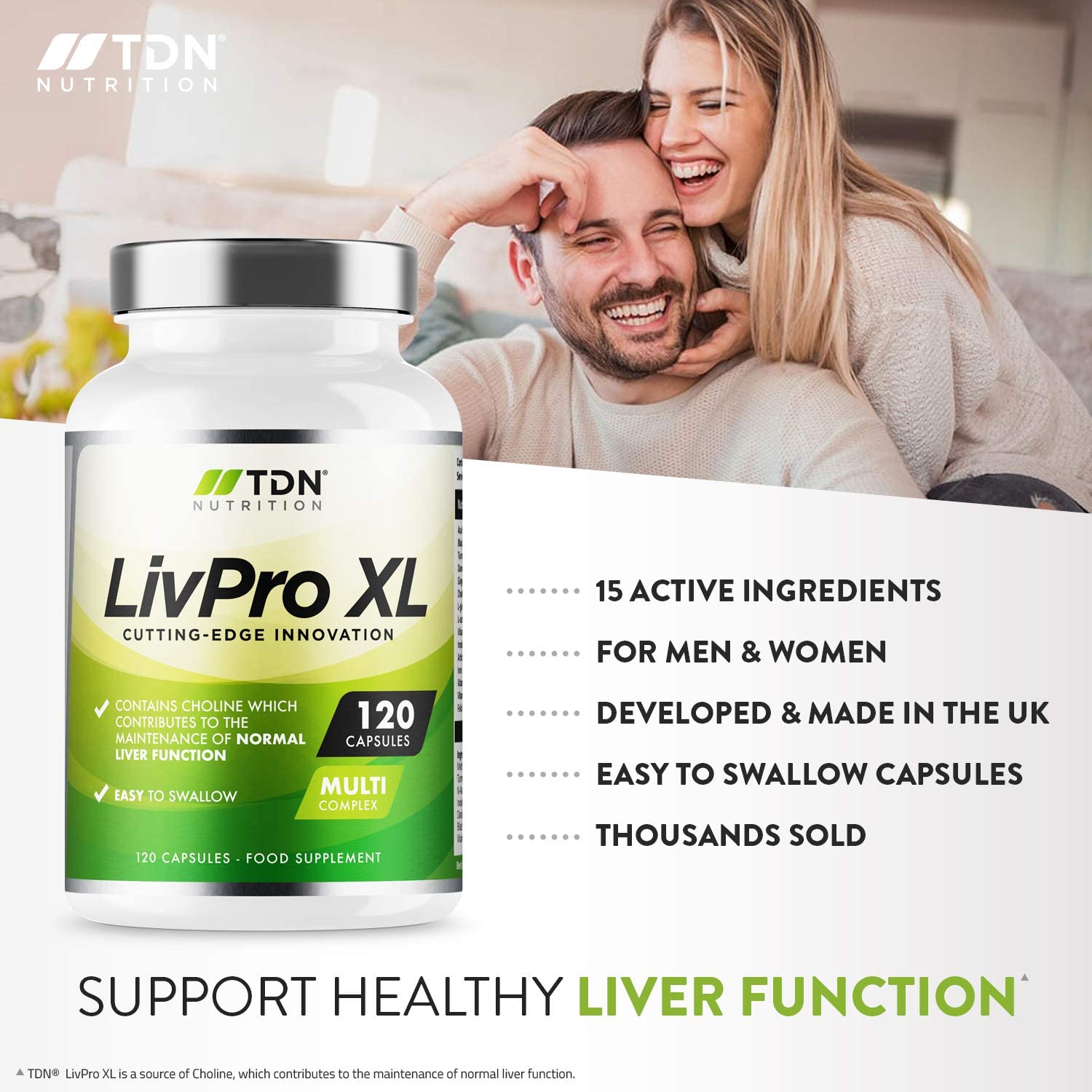TDN LivPro - Liver Pro Support, 120 Capsules - Image 5