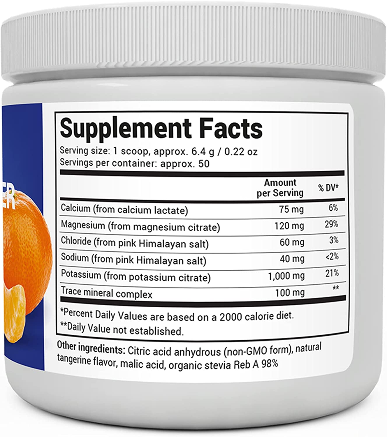 Dr. Berg's Electrolyte Powder, High Energy, Replenish & Rejuvenate Your Cells, 50 Servings دكتور بيرج، مسحوق الألكتروليت الأصلى، الغنى بالعناصر المعدنية لزيادة إنتاج الطاقة و حفظ توازن العناصر فى الخلايا ،بطعم اليوسفى الطبيعى العضوى الرائع، 50جرعة - Image 6