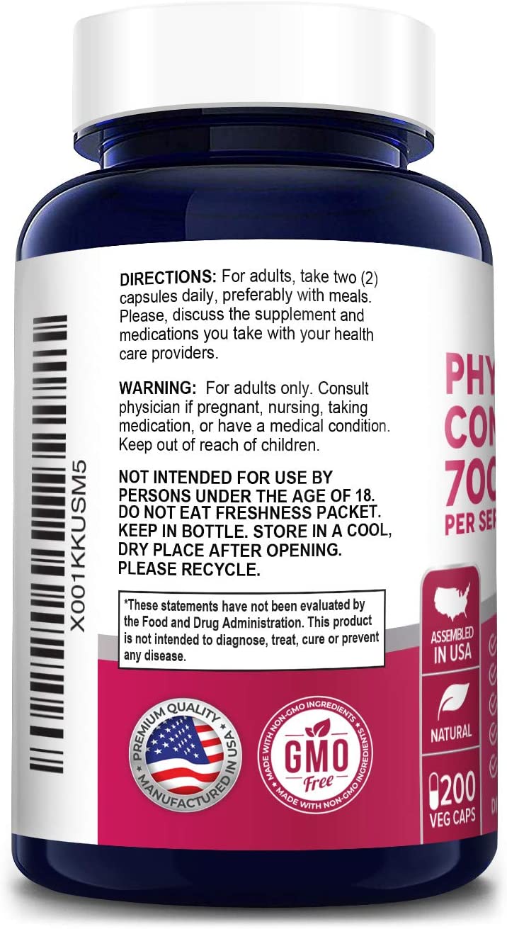 Nusapure Phytoceramides Complex 700mg 200 Veggie Capsules (Non-GMO) Powerful Skin Repair & Rejuvenation - All Natural Plant Derived Anti-Aging Powerhouse for Reduced Fine Lines & Wrinkles - Image 5