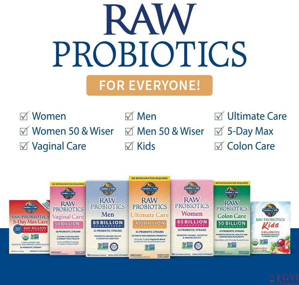 Garden of Life - RAW Probiotics Women 50 & Wiser 85 BILLION | 90 Capsules - Image 3