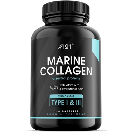 ALPHA01 Marine Collagen with Hyaluronic Acid - 120 Capsules