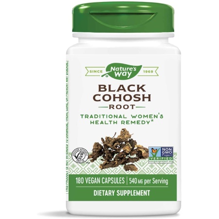 Nature's Way Black Cohosh Root 540 mg per serving 180 Capsules