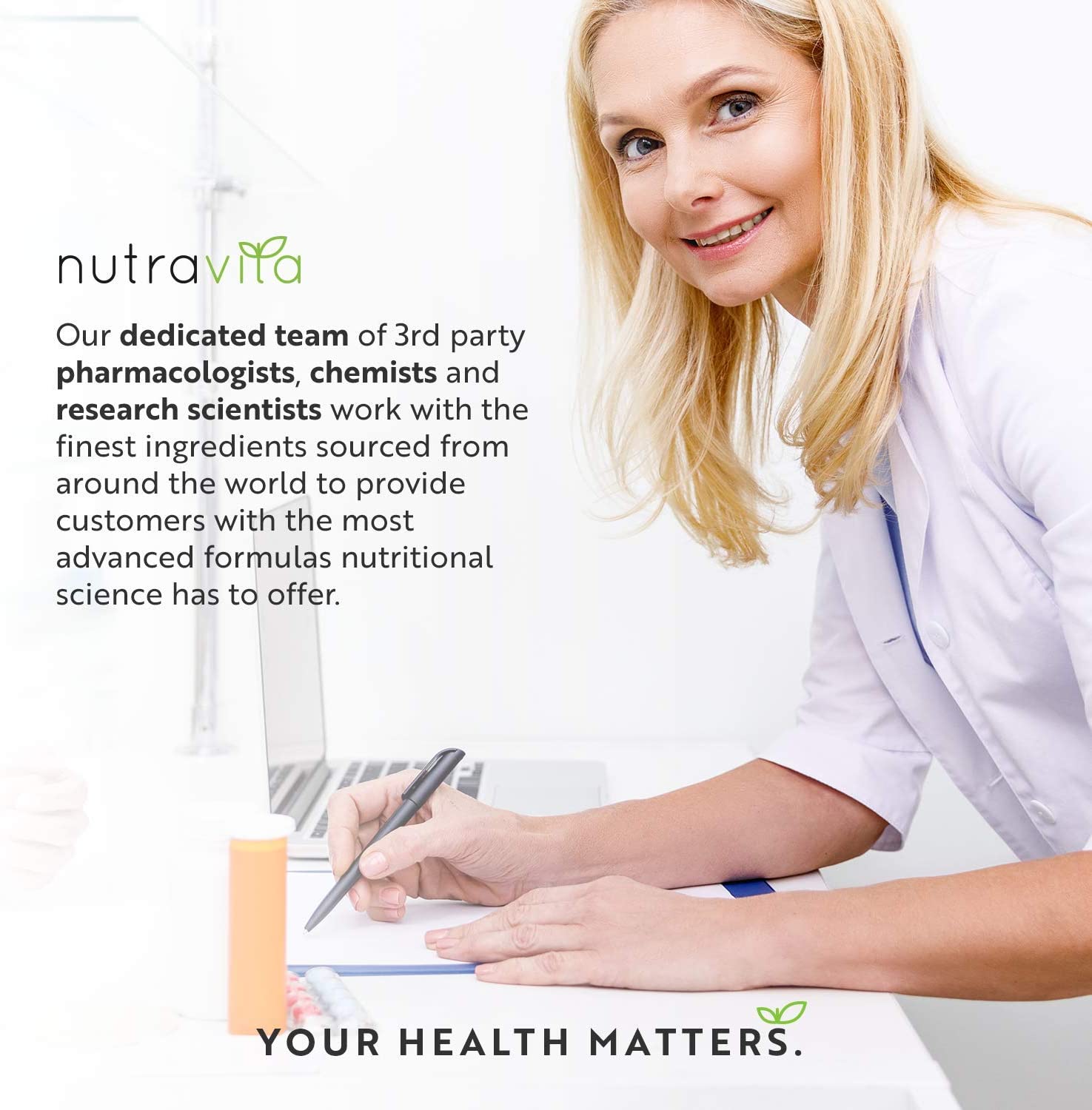 Nutravita Natural Night Complex– with Lemon Balm, Chamomile, 5HTP, Magnesium, Vitamin B12 –120 Capsules منتج طبيعي للنوم 120 كبسولة - Image 5