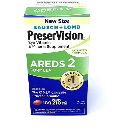PreserVision AREDS 2 | Clinical Eye Health Formula | 210 Softgels