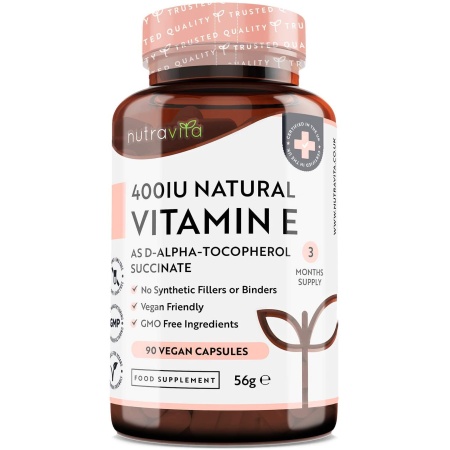 Nutravita, Vitamin E 400 IU, 90 Capsules
