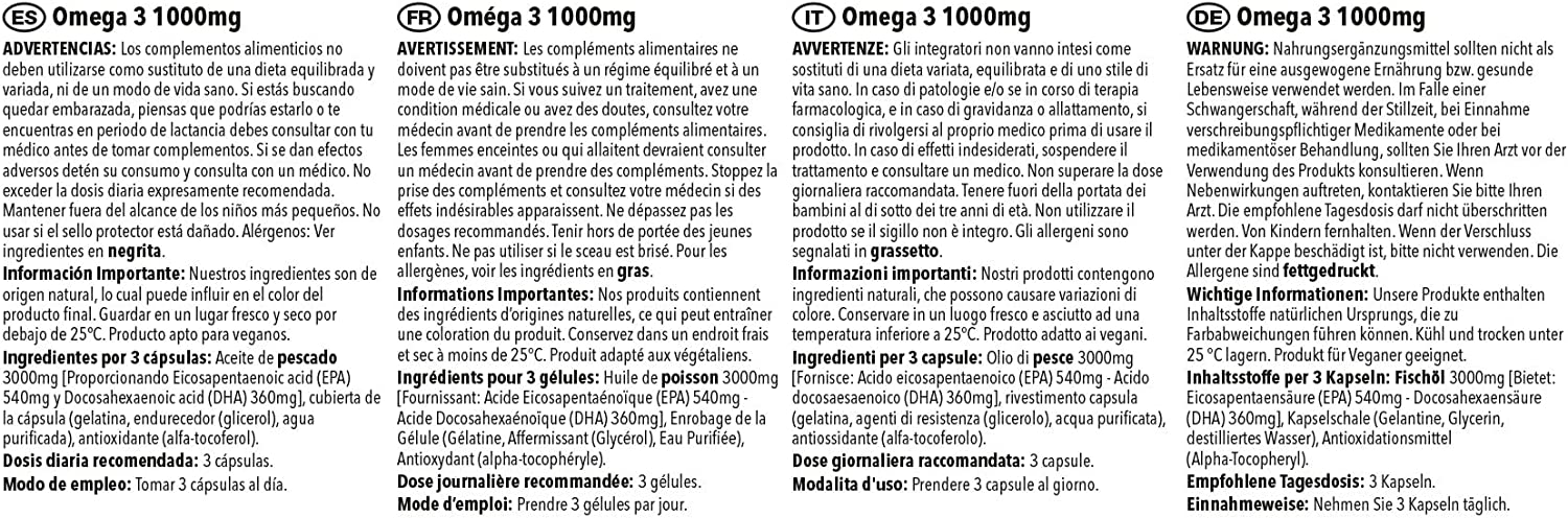 SimplySupplements Omega 3 Fish Oil 1000mg Capsules | 180 Capsules | Providing EPA & DHA سيمبلى سبليمنتس اوميجا 3 1000 مجم ،180 كبسولة نباتية - Image 6