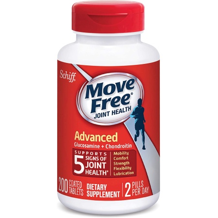 Schiff Move Free Advanced -Glucosamine &Chondroitin-200 Tablets