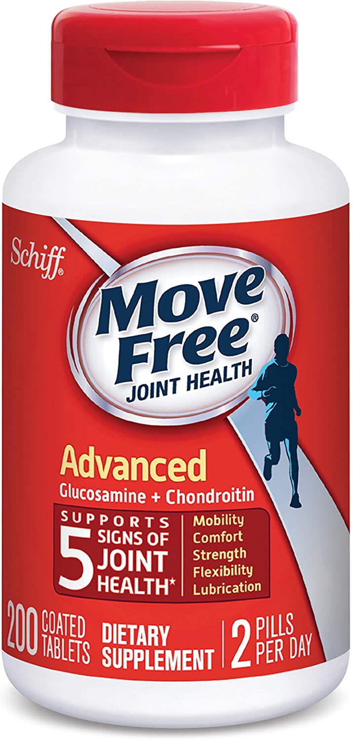 Schiff Move Free Advanced -Glucosamine &Chondroitin-200 Tablets