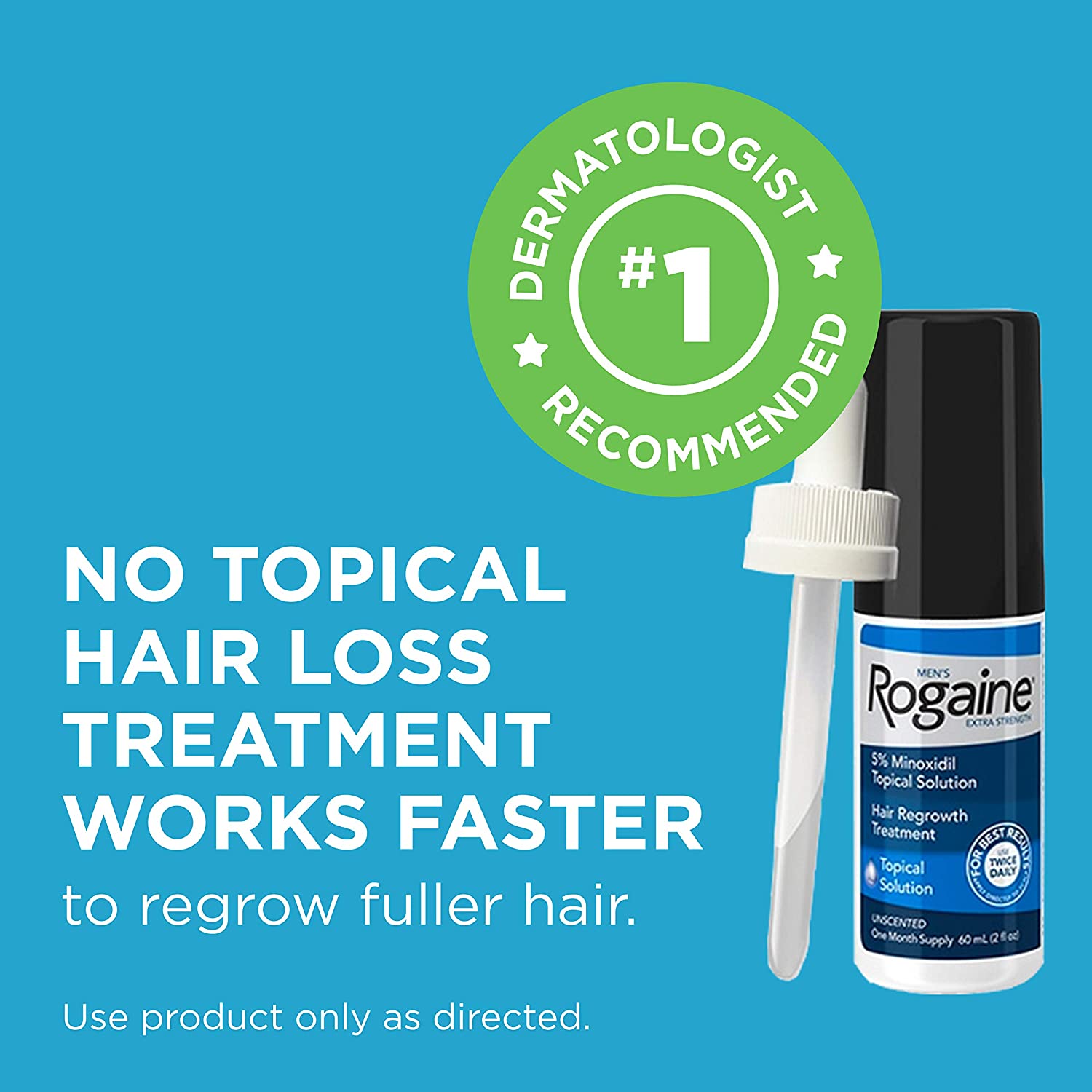 no hair loss with Rogaine