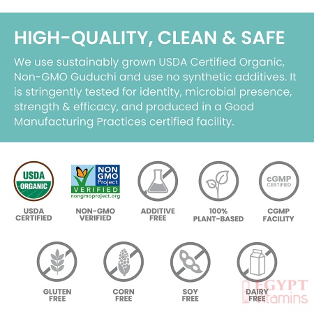 Vegan, gluten-free, and non-GMO