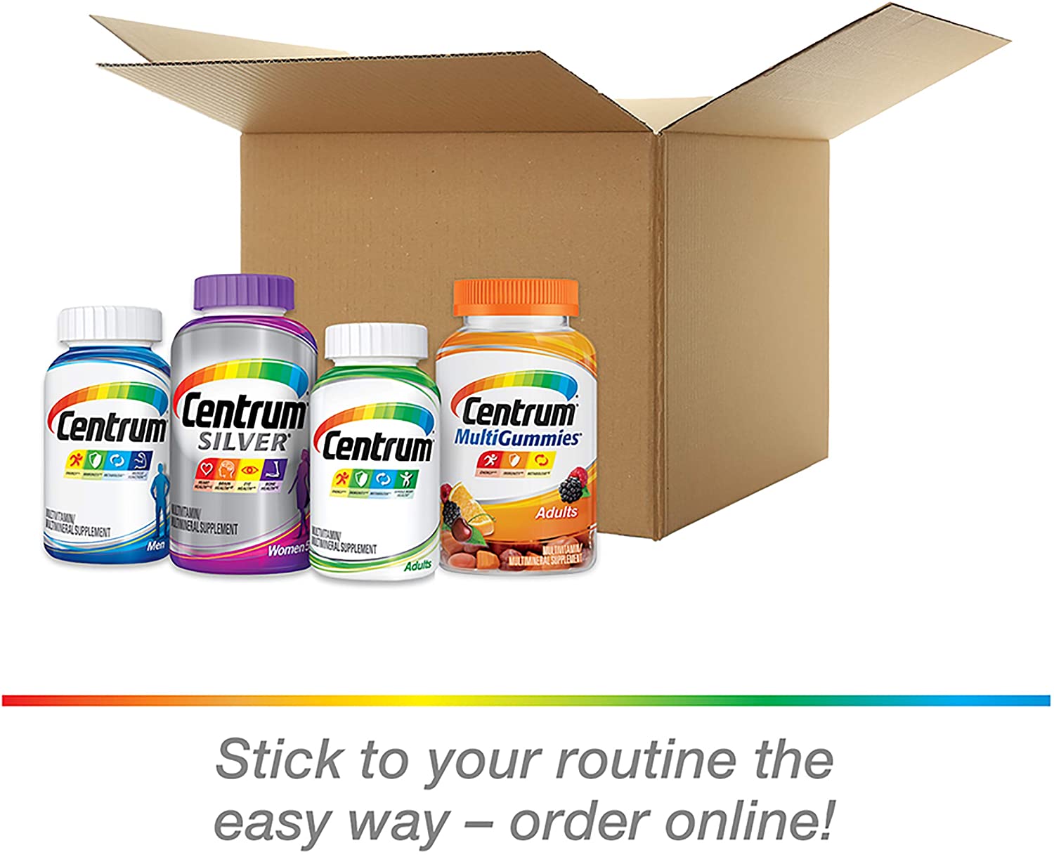 Centrum Specialist Energy Complete Multivitamin / Multimineral Supplement - 120 Tablets سنتروم ، الطاقة التخصصية الكاملة ، خليط من الفيتامينات والمعادن ، مع فيتامين ب المركب والجينسينج ، لزيادة إنتاج الطاقة ، 120 حباية - Image 4