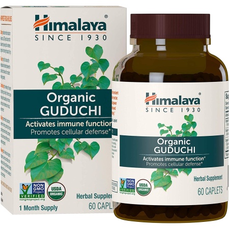 Himalaya Organic Guduchi for Active Immune Support 60 Caplets