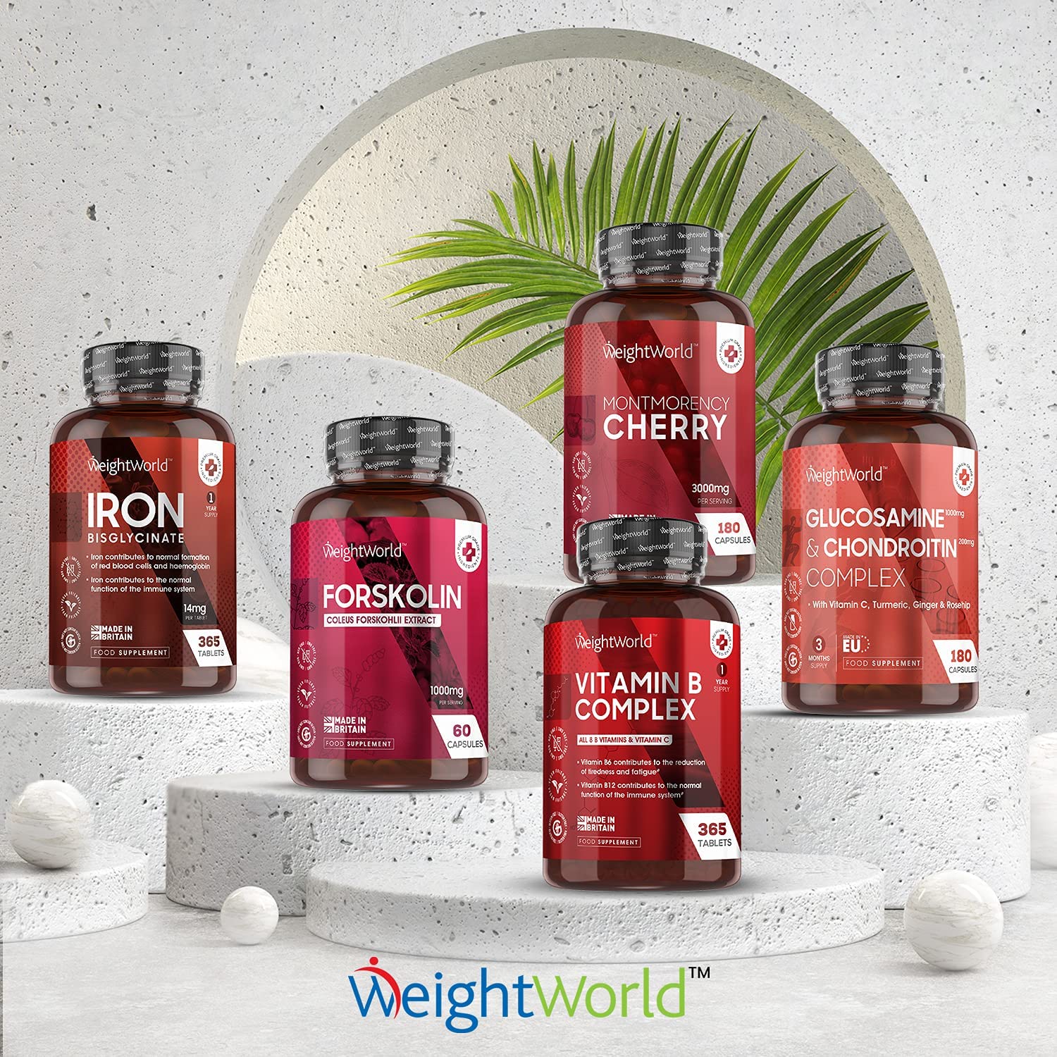 Weightworld Vitamin B Complex High Strength - 365 Vegan Multivitamin Tablets, 8 B Vitamins in 1 - Vitamin B12 , B1, B2, B3, B5, B6, Folic Acid, Biotin & Vitamin C - Gluten Free B Vitamin Complex, Made in UK - Image 7