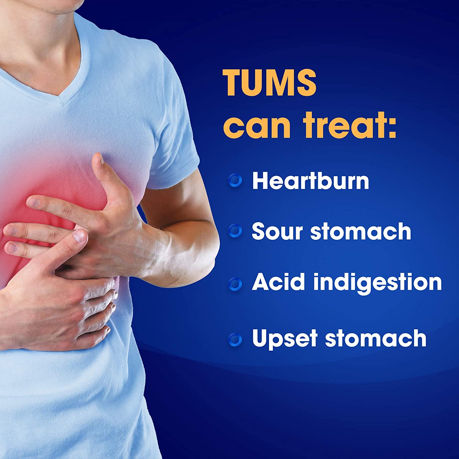 Tums Ultra Strength 1000 Antacid Chewable Tablets | Heartburn Relief | 265 Chewable Tablets - Image 7