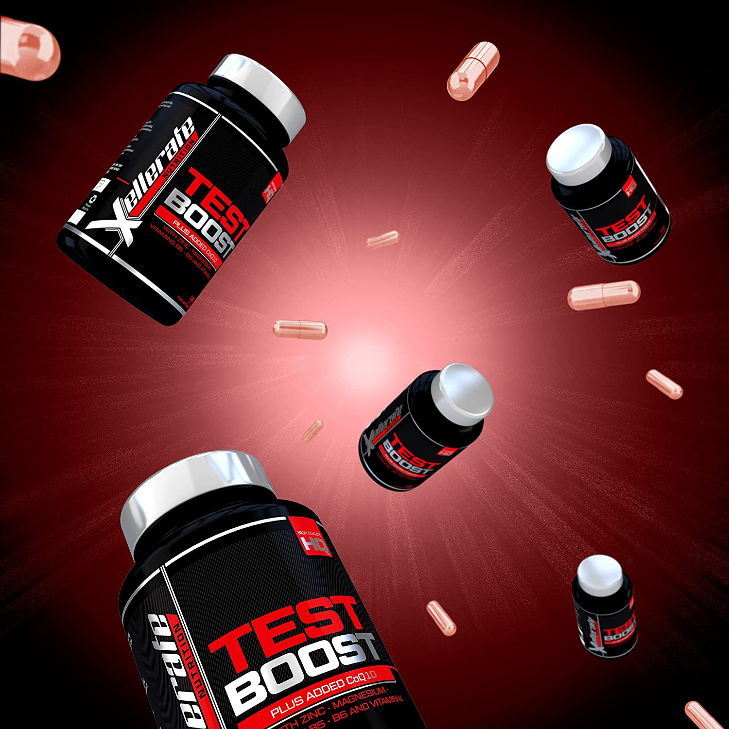 Test Boost for Men -Testosterone Support ,180 Capsulesتيست بووست لدعم وزيادة مستويات هرمون التستوستيرون عبوه 180 كبسوله - Image 5
