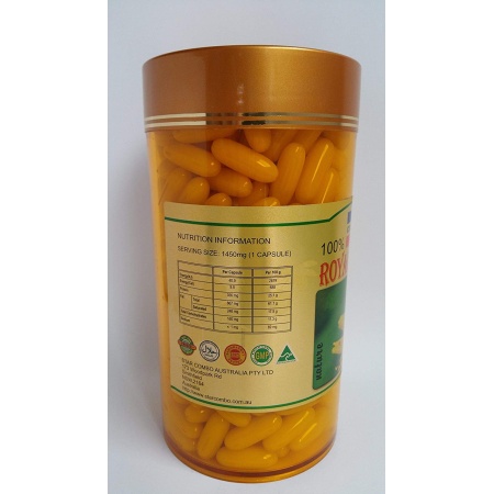 Costar Royal Jelly 1450mg 100% Nature – 365 Capsules