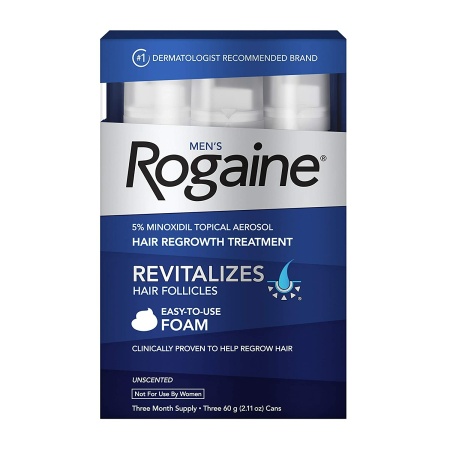 Rogaine Foam. Rogaine