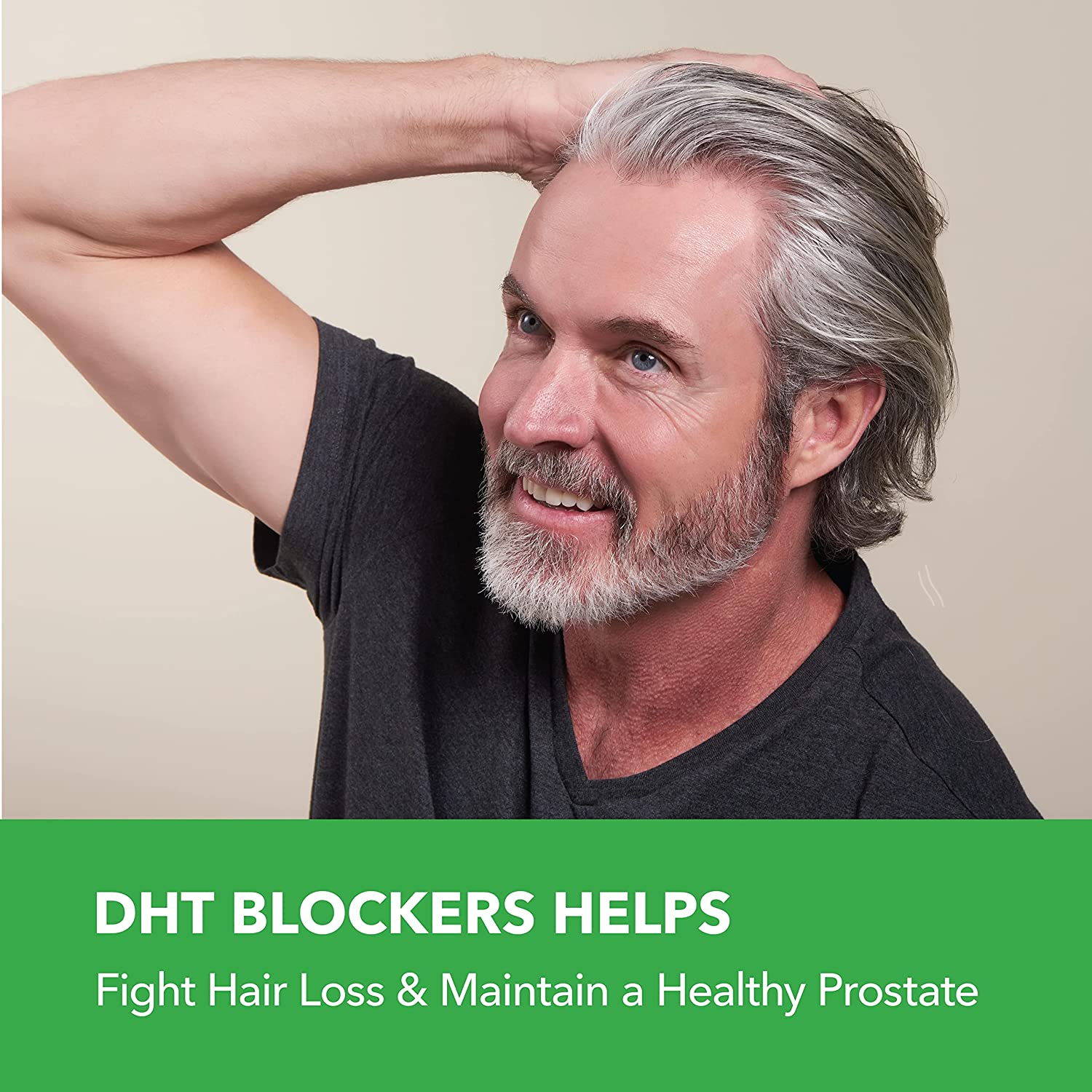 Saw Palmetto Prostate Supplements for Men as Potent DHT Blocker for Hair Growth and Beta Blocker to Decrease Frequent Urination (100, Daytime) - Image 3