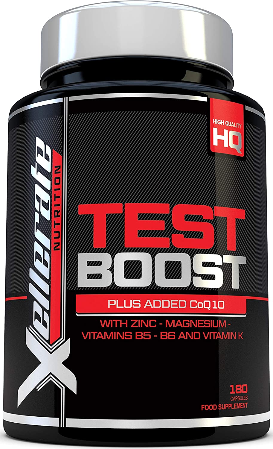 Test Boost for Men -Testosterone Support ,180 Capsulesتيست بووست لدعم وزيادة مستويات هرمون التستوستيرون عبوه 180 كبسوله