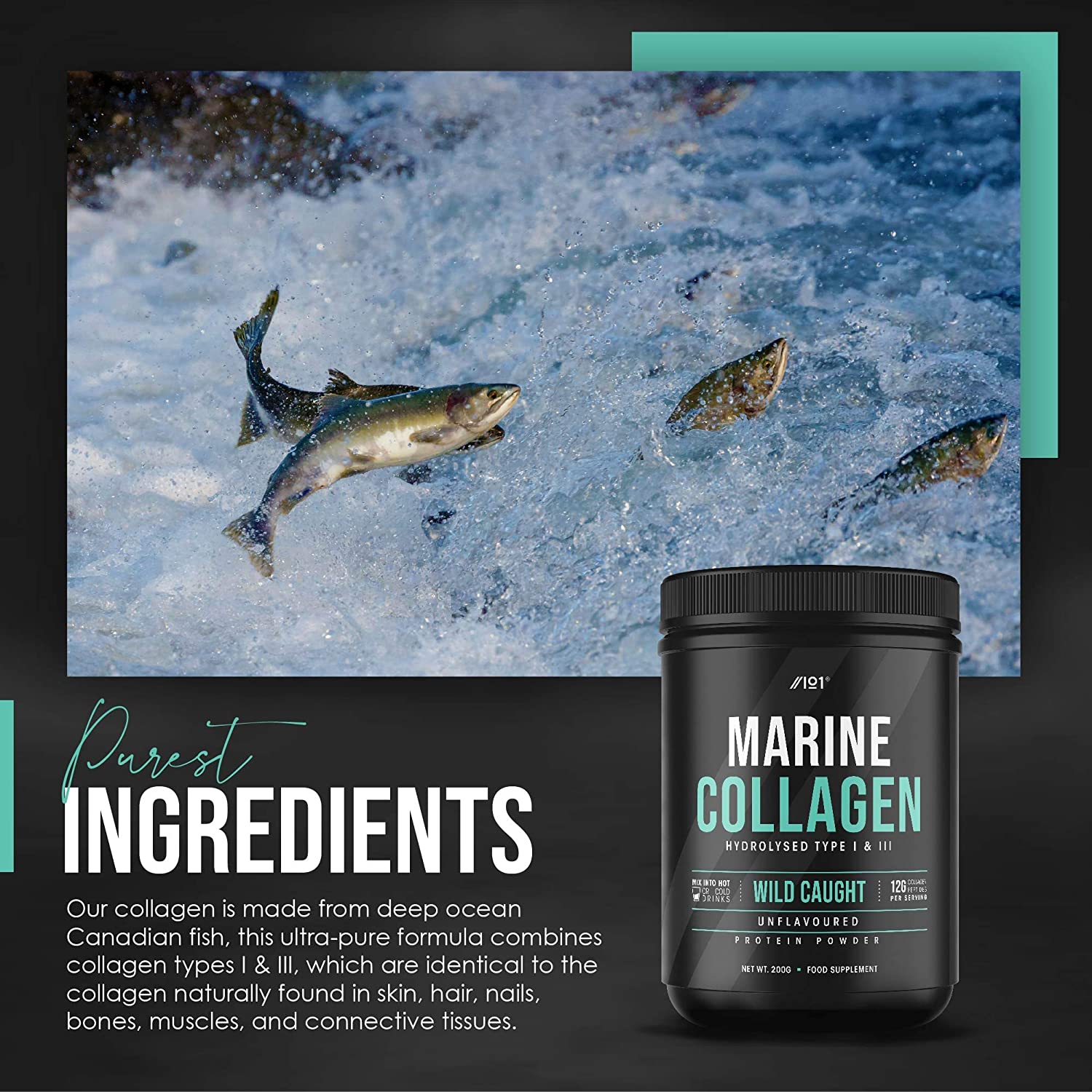 ALPHA01 Wild-Caught Marine Collagen Powder - 400 grams - Image 8