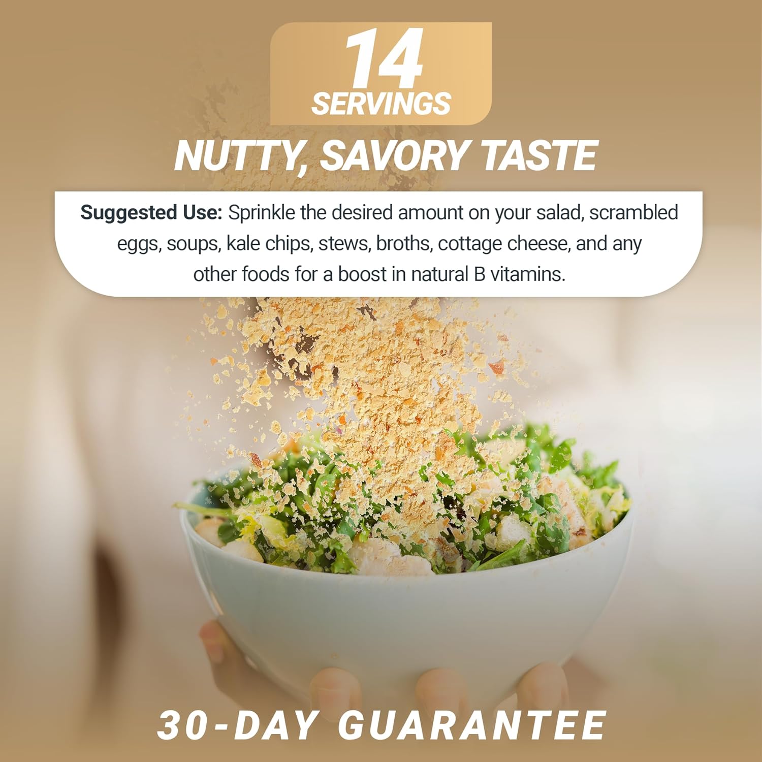 Dr. Berg Premium Nutritional Yeast Flakes | Non-Fortified Natural B Vitamins | 227 gm - Image 7
