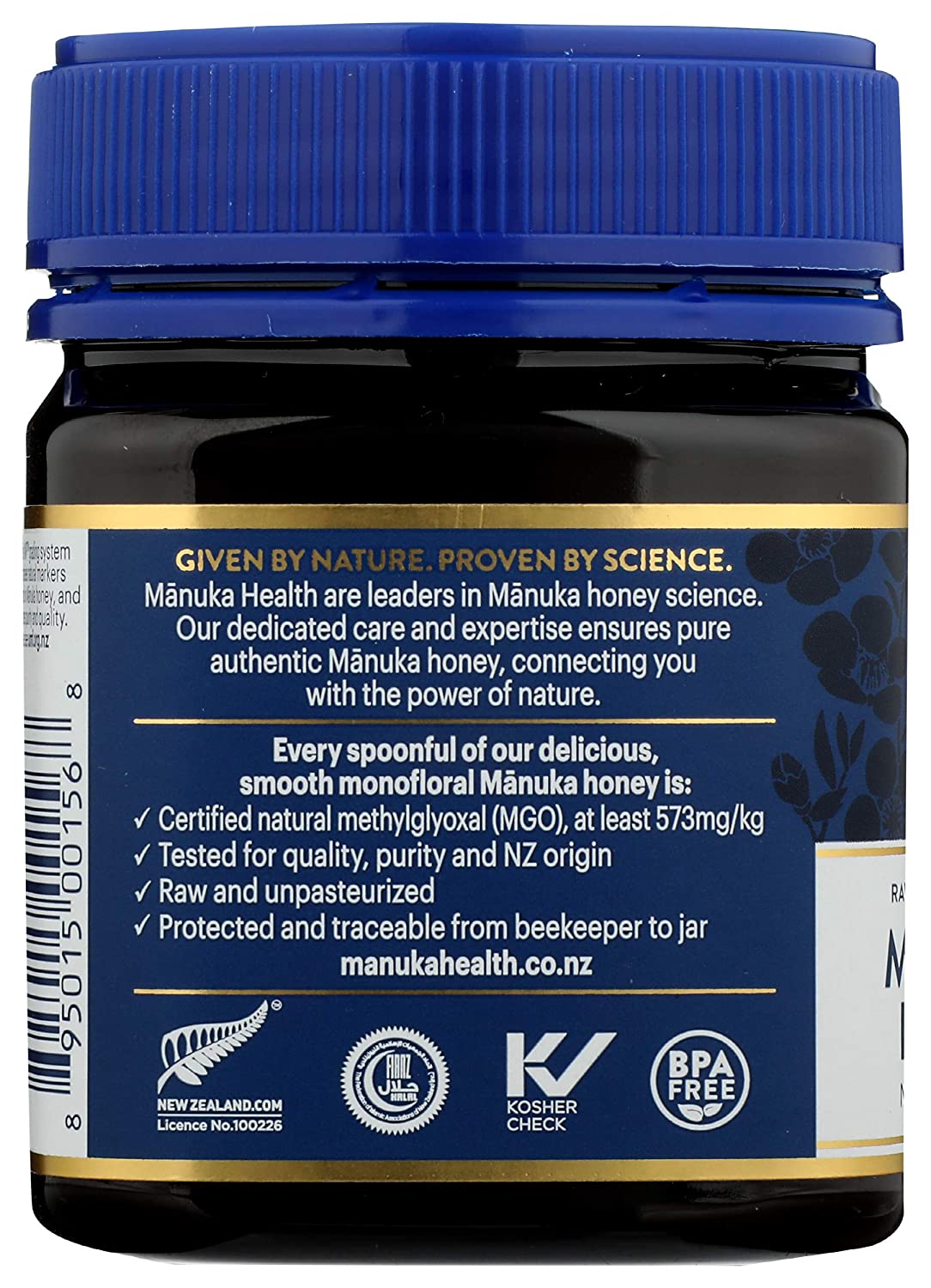 Manuka Health - MGO 573+ Manuka Honey, 100% Pure New Zealand Honey-250 grams - Image 4