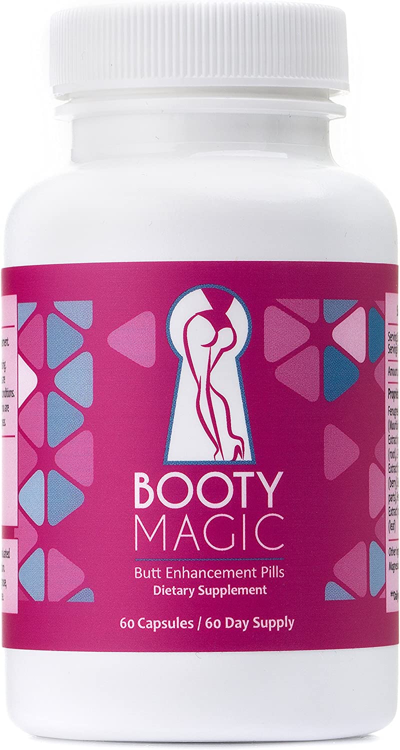 Booty Magic Ultra Butt Enhancement Pills - 2 Month Supply
