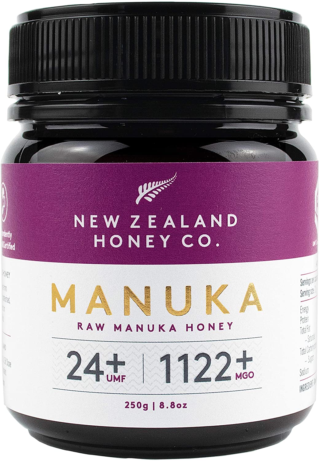 New Zealand Honey Co. Raw Manuka Honey UMF 24+ / MGO 1122+ | 250g
