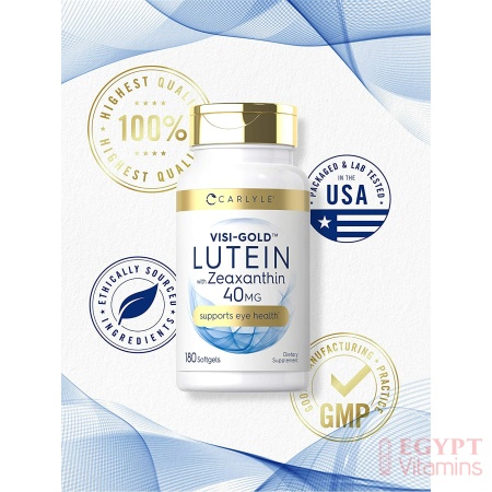 Carlyle Lutein and Zeaxanthin 40 mg 180 Softgels