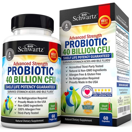 Schwartz Probiotic 40 Billion, probiotic